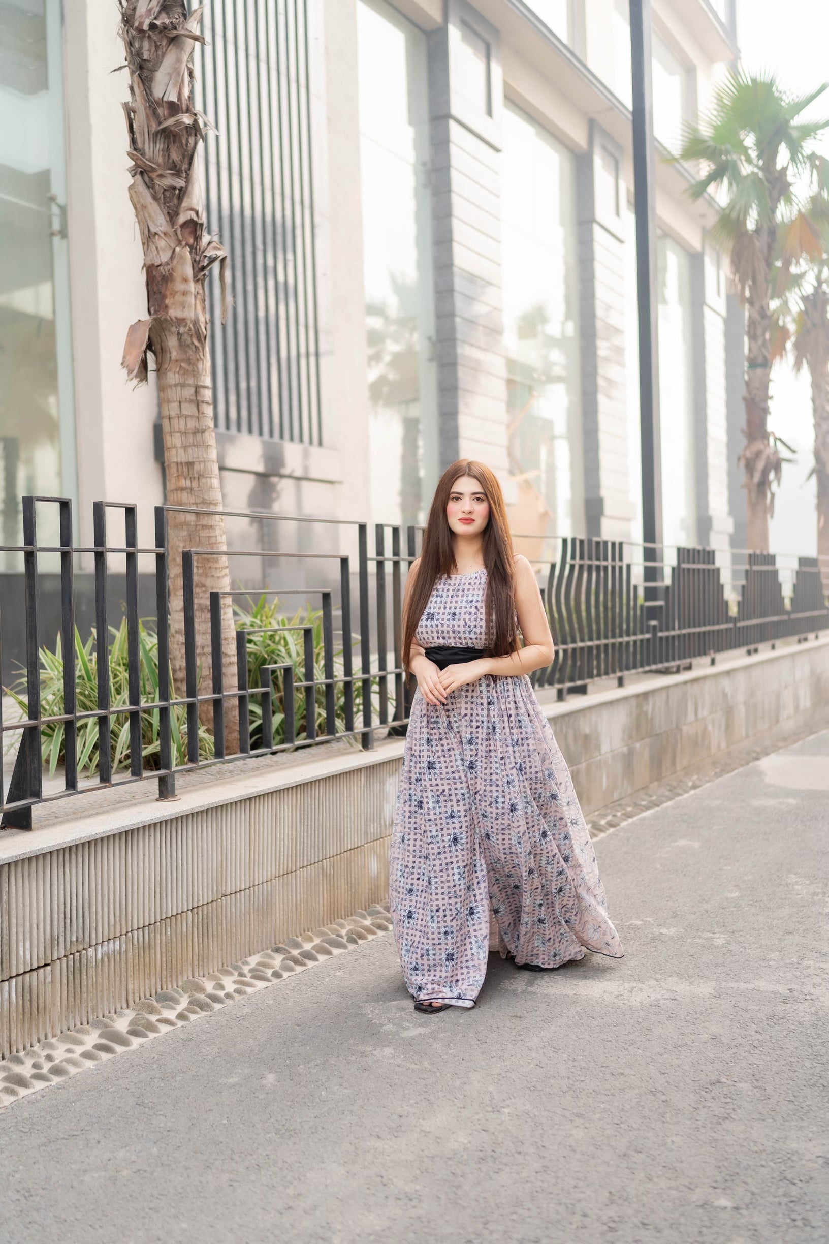 Cotton Net Jumpsuit