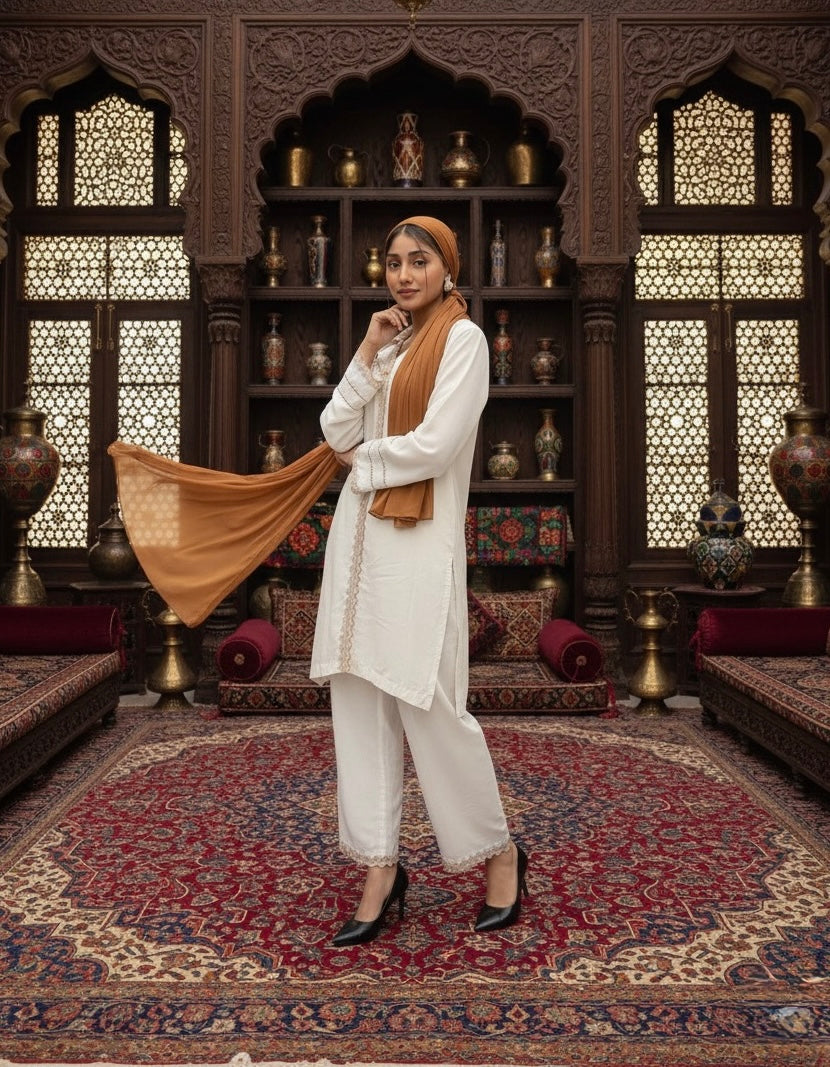 EST-028 Ivory - Co ord set