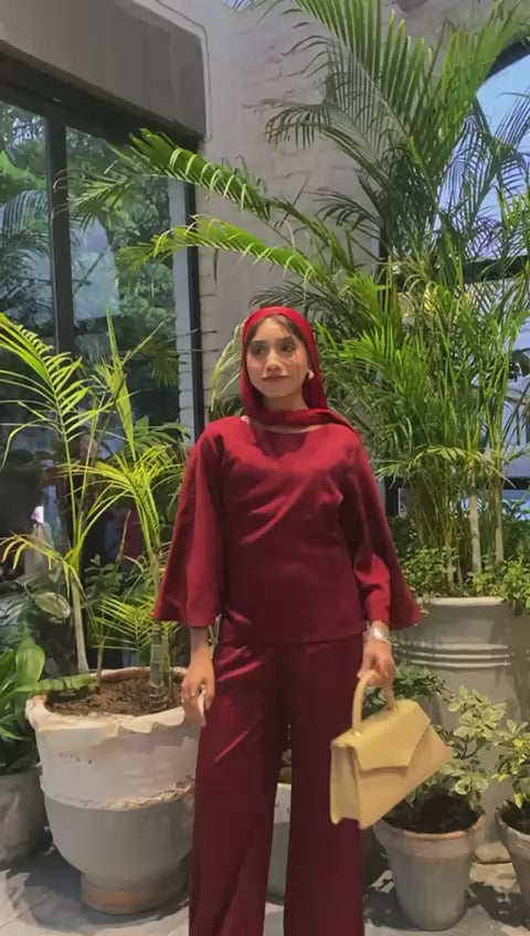 Casual Top with Trouser