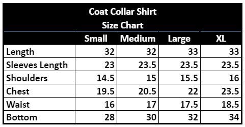 Silk Coat Collar Shirt