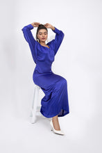 Load image into Gallery viewer, Batwing Sleeves Dress
