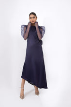 Load image into Gallery viewer, Organza Puffed Sleeves Dress
