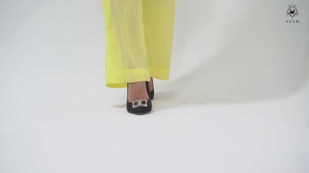 Casual Top with Cape and Trouser