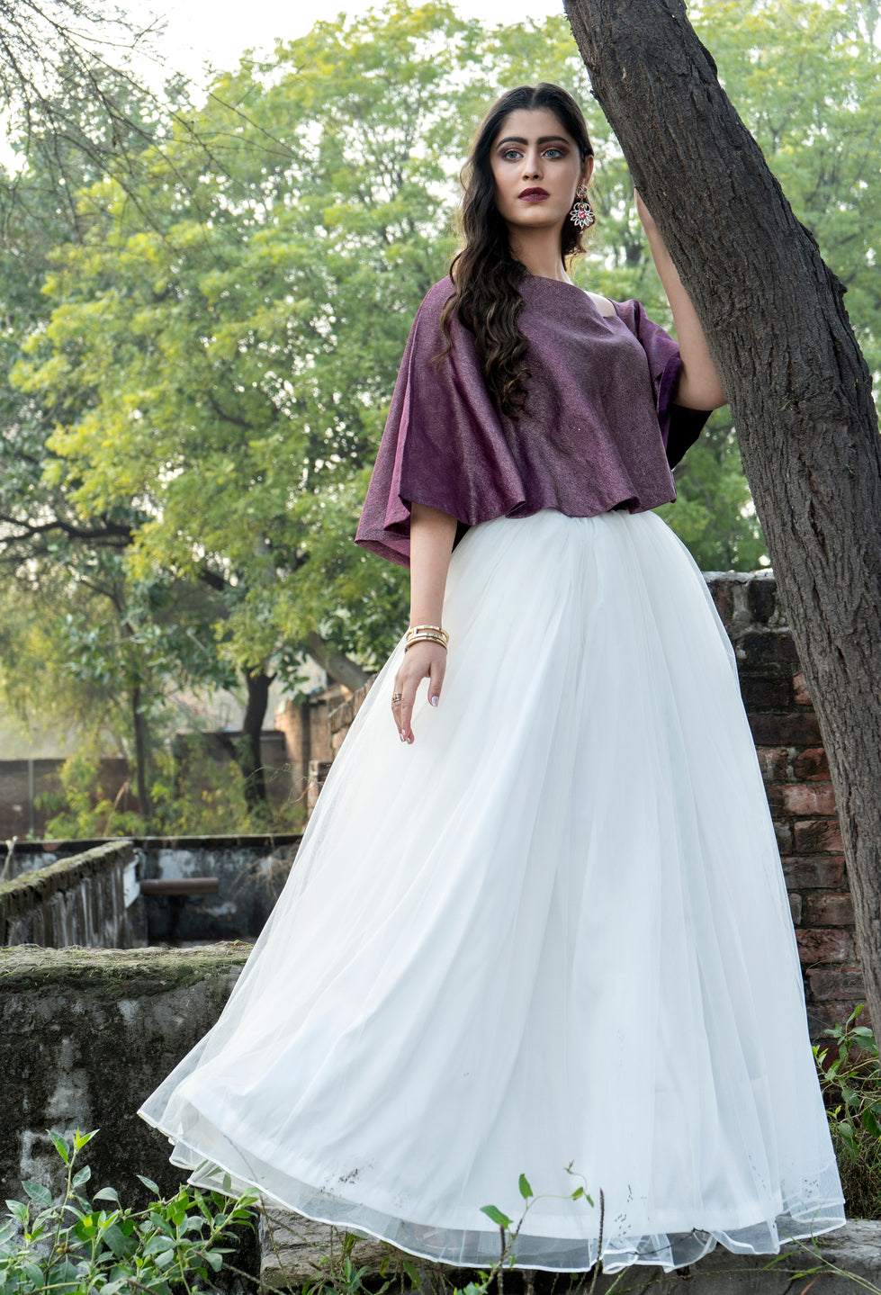 Net Skirt with Top