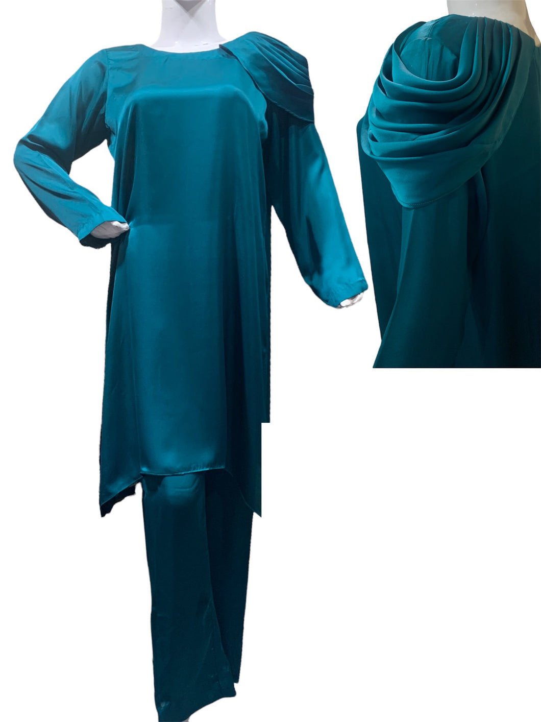 Casual Silk Shirt & Trouser